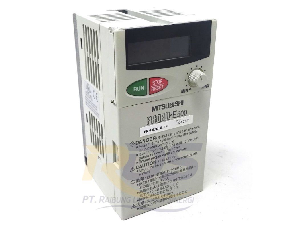 Jual Inverter FR-E520-0.1K Mitsubishi Original