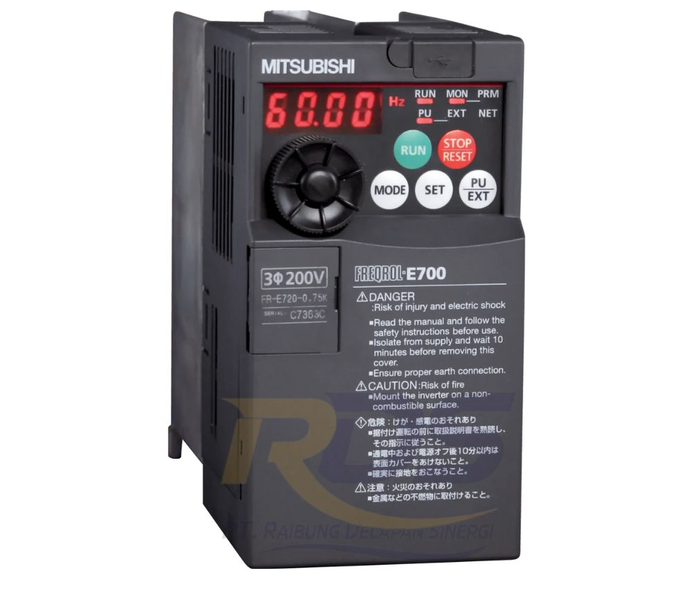 Jual Inverter FR-E720-2.2K Mitsubishi