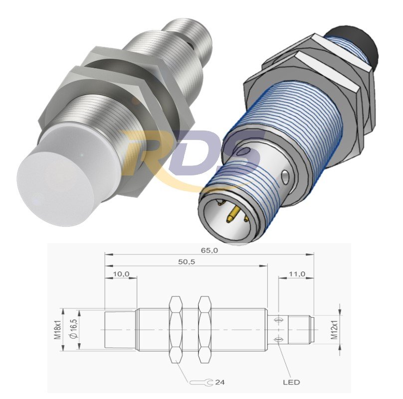 Balluff BAW002C BAW M18MG-UAC80F-S04G