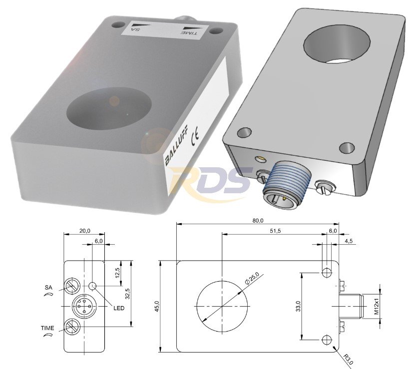 Balluff BES02TW BES IKV-025.23-G-Z-S4