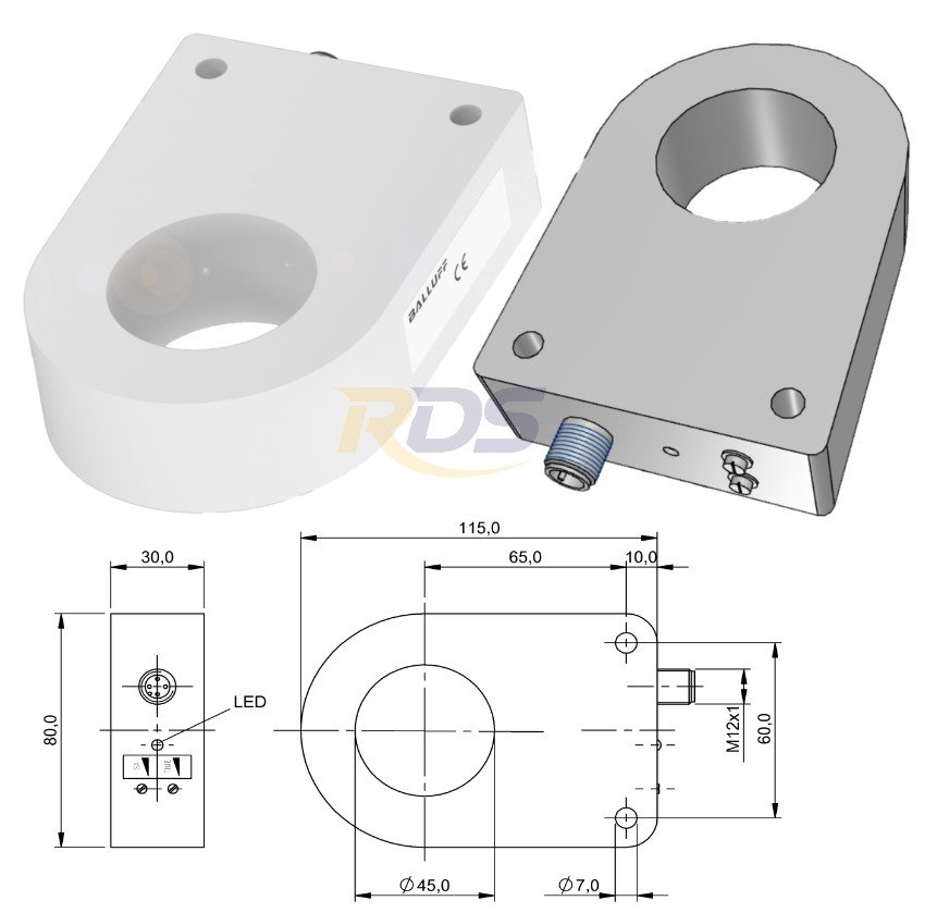 Balluff BES02TY BES IKV-045.23-G-Z-S4