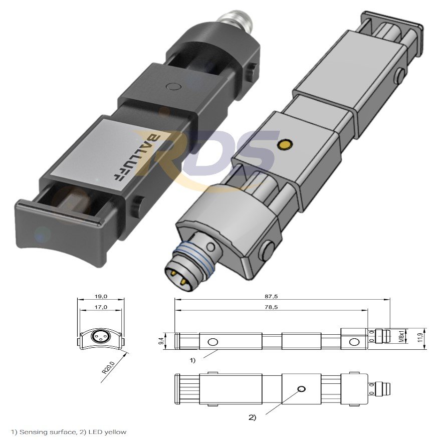 Balluff BES0428 BES Z06K-PSC16F-S49G