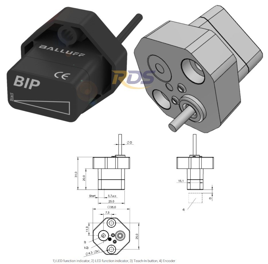 balluff BIP0001 BIP AD0-B014-01-EP02